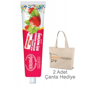 Ersağ Çilekli Çocuk Diş Macunu - 75 ML