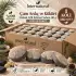 Internatural Ardıç Katranı Kabak Lifli Bitkisel Sabun 160lı Paket (160 x 110 g)