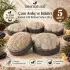 Internatural Ardıç Katranı Kabak Lifli Bitkisel Sabun 5li Paket (5 x 110 g)