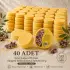 Internatural Bıttım Süngerli Bitkisel Banyo Sabunu 40lı Paket (40 x 120 g)