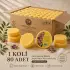 Internatural Bıttım Süngerli Bitkisel Banyo Sabunu 80li Koli (80 x 120 g)