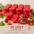 Internatural Çilekli Süngerli Bitkisel Banyo Sabunu 20li Paket (20 x 120 g)