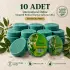 Internatural Defne Süngerli Bitkisel Banyo Sabunu 10lu Paket (10 x 120 g)