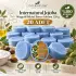 Internatural Jojoba Süngerli Bitkisel Banyo Sabunu 20li Paket (20 x 120 g)