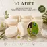 Internatural Keçi Sütü Süngerli Bitkisel Sabun 10lu Paket (10 x 120 g)