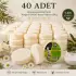 Internatural Keçi Sütü Süngerli Bitkisel Sabun 40lı Paket (40 x 120 g)