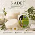 Internatural Keçi Sütü Süngerli Bitkisel Sabun 5li Paket (5 x 120 g)