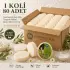 Internatural Keçi Sütü Süngerli Bitkisel Sabun 80li Koli (80 x 120 g)