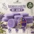 Internatural Lavanta Özlü Süngerli Bitkisel Banyo Sabunu 10lu Paket (10 x 120 g)
