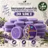 Internatural Lavanta Özlü Süngerli Bitkisel Banyo Sabunu 20li Paket (20 x 120 g)