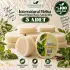 Internatural Melisa Süngerli Bitkisel Banyo Sabunu 5li Paket (5 x 120 g)