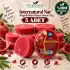 Internatural Nar Süngerli Bitkisel Banyo Sabunu 5li Paket (5 x 120 g)