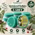 Internatural Okaliptus Süngerli Bitkisel Banyo Sabunu 5li Paket (5 x 120 g)
