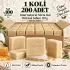 Internatural Süt - Bal Bitkisel Sabun 120 g - 200 Adet (1 Koli)