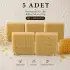 Internatural Süt - Bal Bitkisel Sabun 120 g - 5 Adet