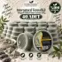 Internatural Termal Kil Süngerli Bitkisel Banyo Sabunu 40lı Paket (40 x 120 g)