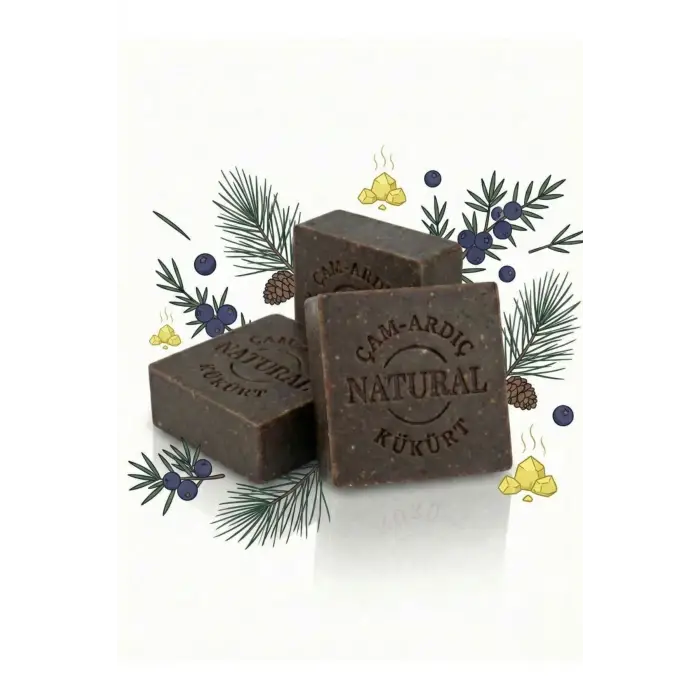Internatural Çam Ardıç Kükürt Bitkisel Sabun 120 g