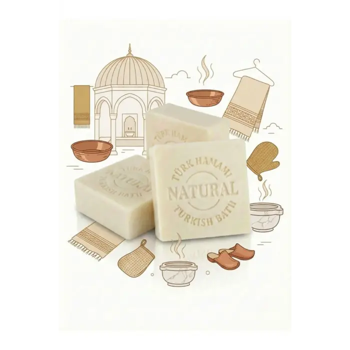 Internatural Türk Hamamı Bitkisel Sabun 120 g
