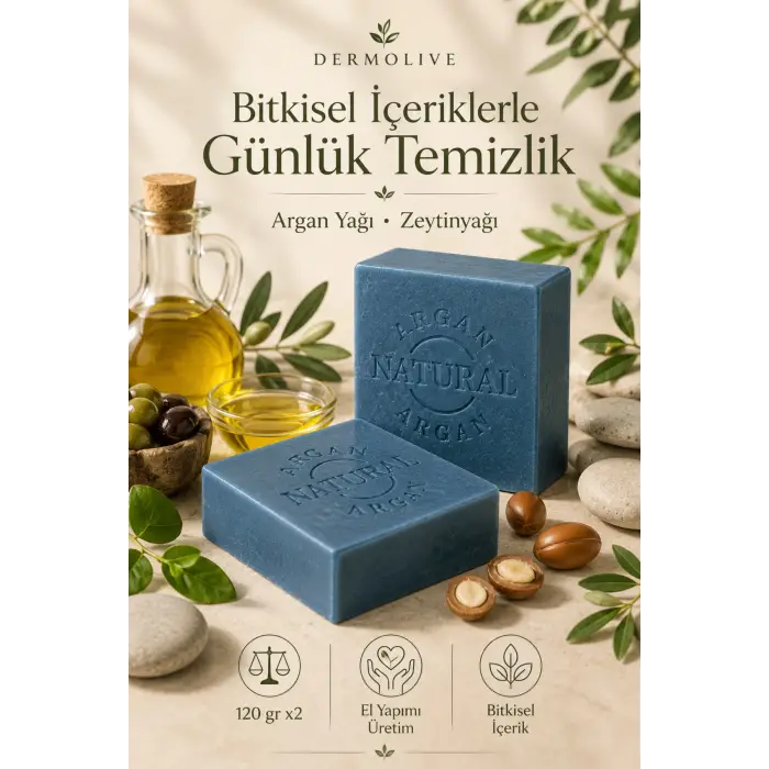 Internatural 2li Avantaj - Argan Bitkisel Sabun 2 x 120 g