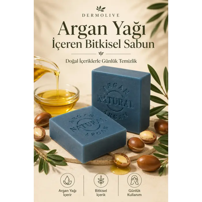 Internatural 2li Avantaj - Argan Bitkisel Sabun 2 x 120 g