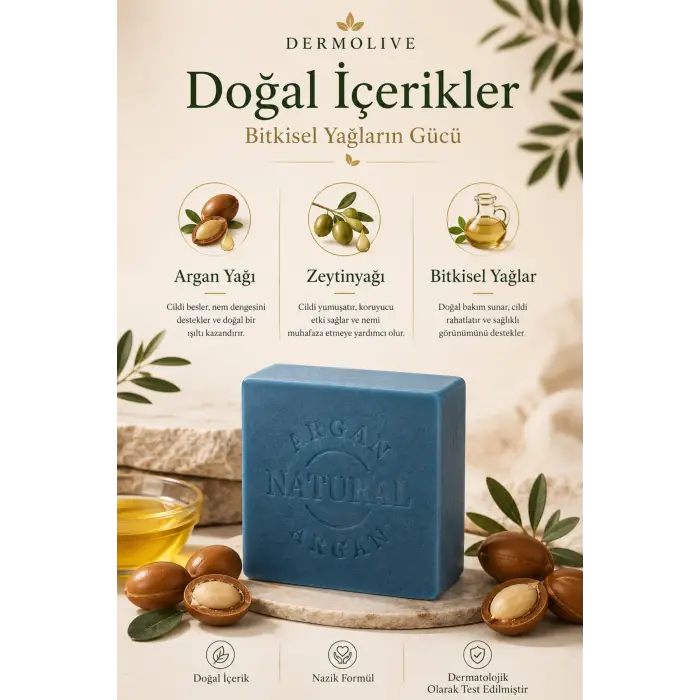 Internatural 3lü Avantaj - Argan Bitkisel Sabun