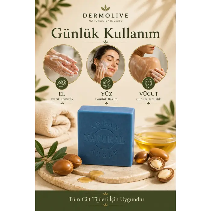 Internatural 3lü Avantaj - Argan Bitkisel Sabun