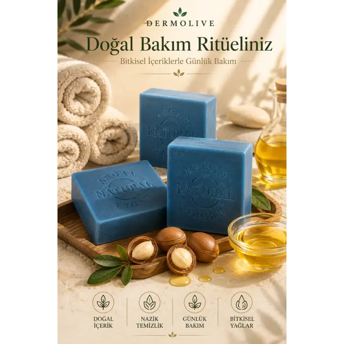 Internatural 3lü Avantaj - Argan Bitkisel Sabun