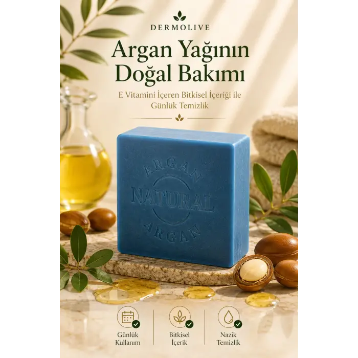 Internatural 10lu Aile - Argan Bitkisel Sabun 10 x 120 g