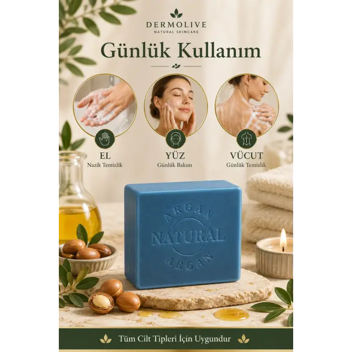 Internatural 10lu Aile - Argan Bitkisel Sabun 10 x 120 g