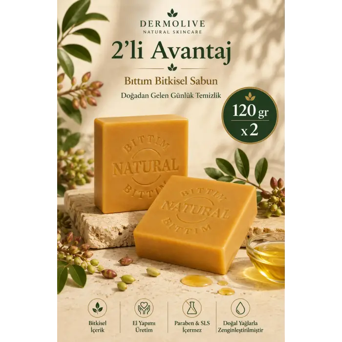 Internatural 2li Avantaj - Bıttım Bitkisel Sabun 2 x 120 g