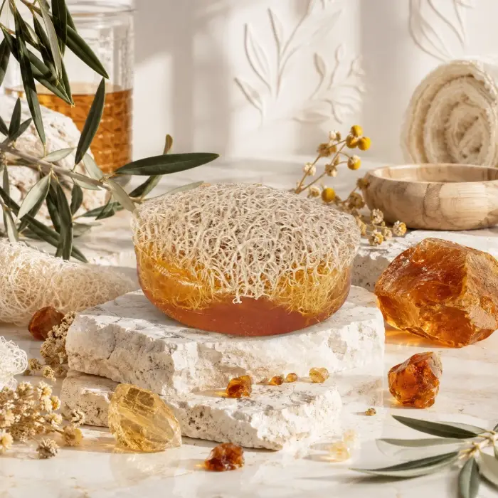 Internatural Amber Kabak Lifli Bitkisel Sabun 110 g