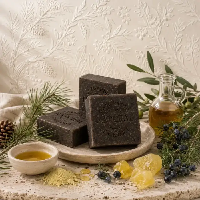 Internatural Çam Ardıç Kükürt Bitkisel Sabun 120 g - 100 Adet