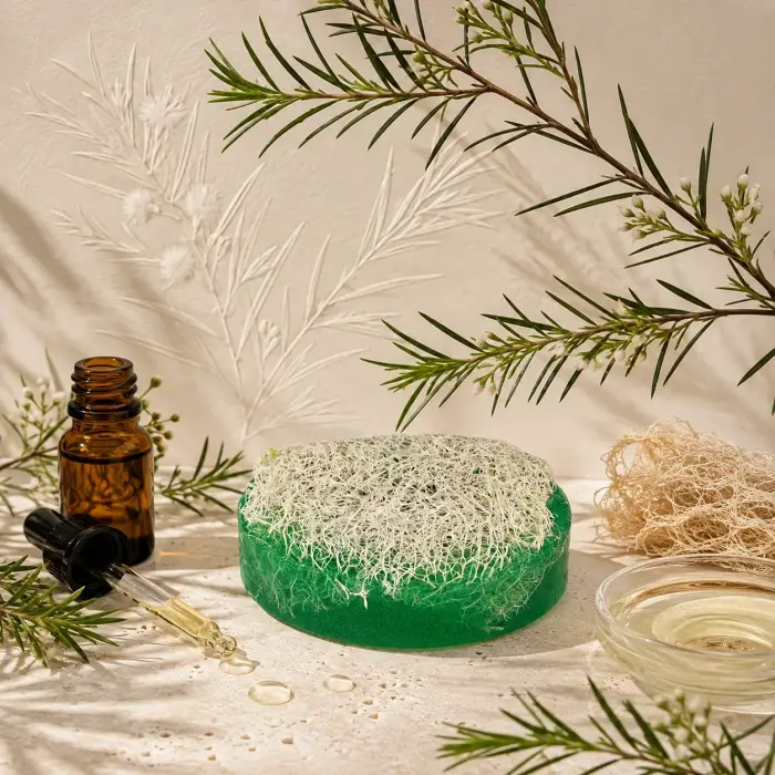 Internatural Çay Ağacı Kabak Lifli Bitkisel Sabun 110 g