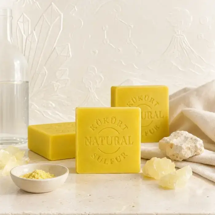 Internatural Kükürt Bitkisel Sabun 120 g - 5 Adet