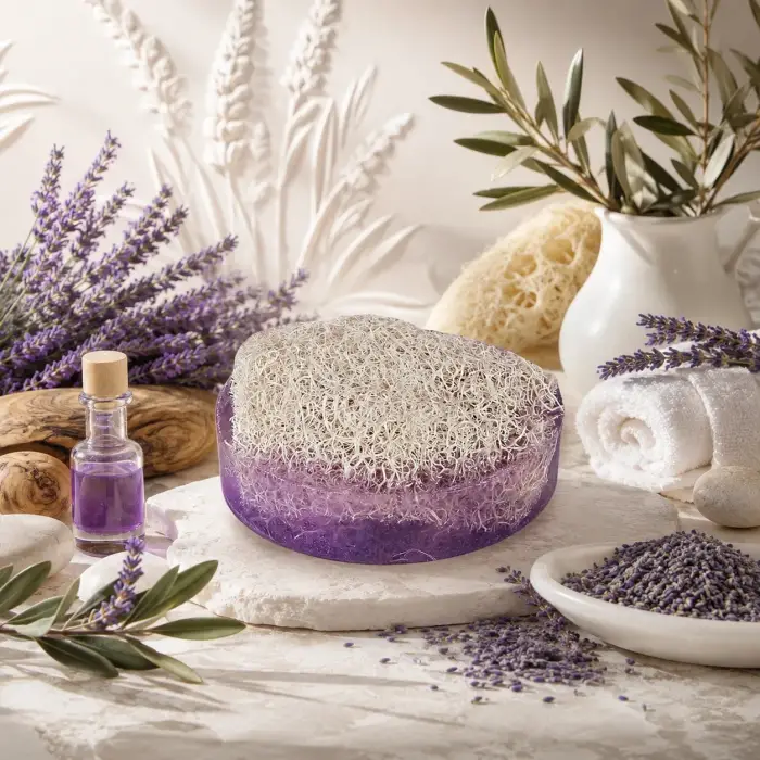 Internatural Lavanta Kabak Lifli Bitkisel Sabun 110 g