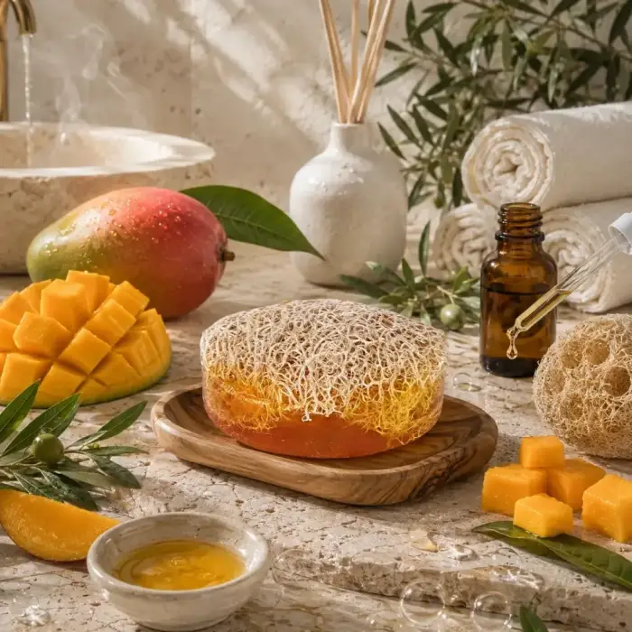Internatural Mango Kabak Lifli Bitkisel Sabun 20li Paket (20 x 110 g)