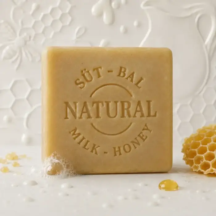 Internatural Süt - Bal Bitkisel Sabun 120 g - 200 Adet (1 Koli)