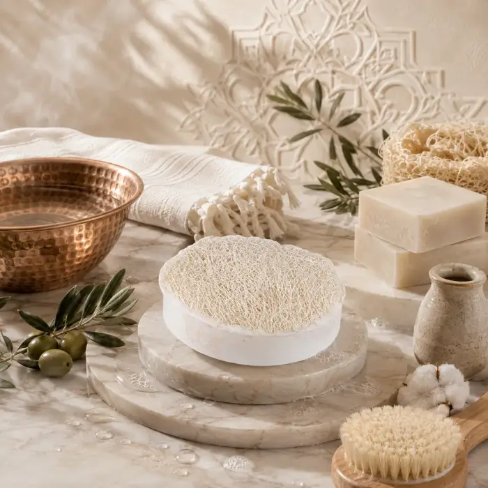 Internatural Türk Hamamı Kabak Lifli Bitkisel Sabun 110 g