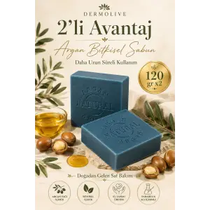 Internatural 2li Avantaj - Argan Bitkisel Sabun 2 x 120 g