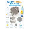 KC Kids Club Toysn Soaps Süngerli Oyuncak Bitkisel Banyo Sabunu Fil 120 g