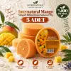 Internatural Mango Süngerli Bitkisel Sabun 5li Paket (5 x 120 g)