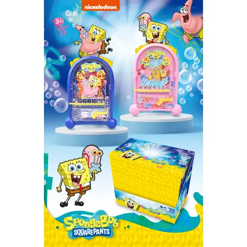Pinball Sunger Bob Eğitici Oyuncak Retro