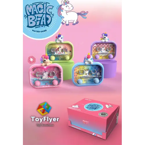 Su Oyunu (Water Game) Çocuklar İçin – Eğlenceli Halka Geçirme Işıklı Unicorn Modelleri