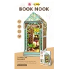 3D Puzzle Ahşap Minyatür Maket Kiti DIY Kendin Yap Botanik Işıklı 255 Parça