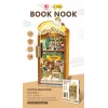 3D Puzzle Ahşap Minyatür Maket Kiti DIY Kendin Yap Cafe ve Ev Işıklı 213 Parça