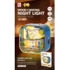 3D Puzzle Ahşap Minyatür Maket Kiti DIY Kendin Yap Gece Lambası Kediler 12 Parça