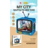 3D Puzzle Ahşap Minyatür Maket Kiti DIY Kendin Yap New York 78 Parça Işıklı