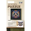 3D Puzzle Ahşap Minyatür Maket Kiti DIY Kendin Yap Panda 168 Parça