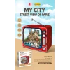 3D Puzzle Ahşap Minyatür Maket Kiti DIY Kendin Yap Paris 124 Parça Işıklı
