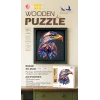 3D Puzzle Ahşap Minyatür Maket Kiti DIY Kendin Yap Şahin 168 Parça